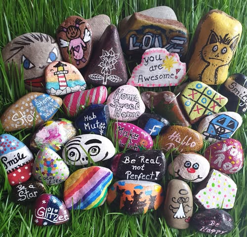 Bunte Steine ~ Around the World