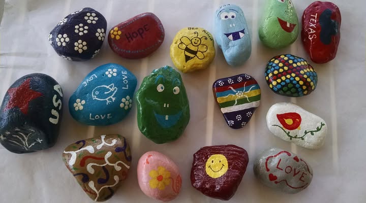 Clear Lake Painted Rock Hunt