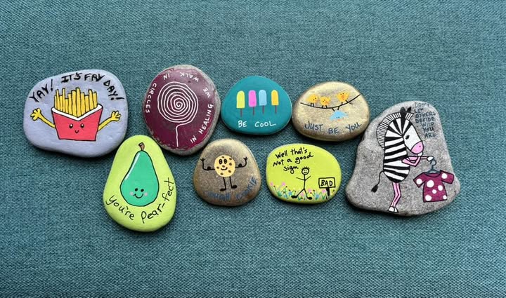 Found Painted Rocks