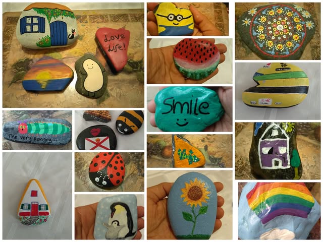 Jersey Painted Rocks (Channel Islands)
