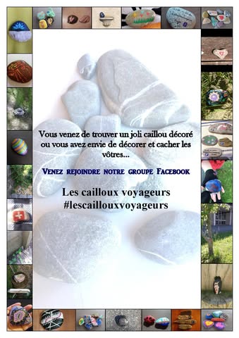 Les cailloux voyageurs de France #lescaillouxvoyageurs