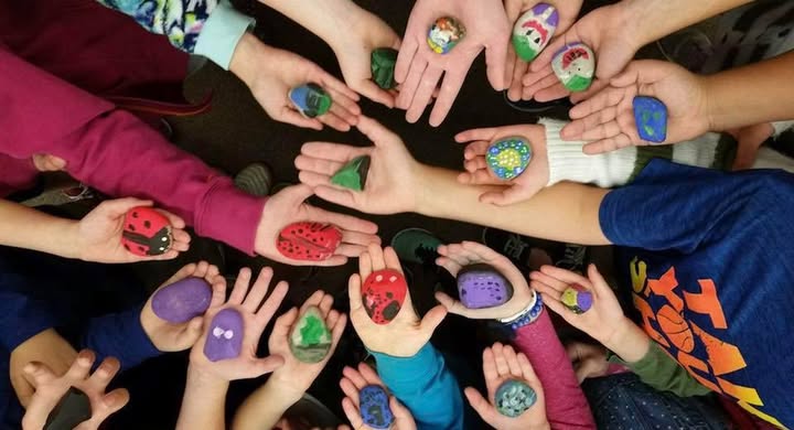 Overland Park Painted Rocks!