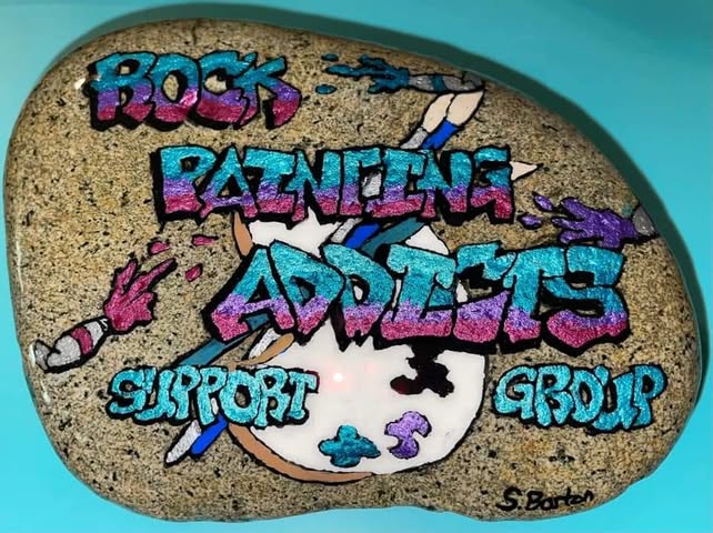 Rock Painting Addicts Support Group