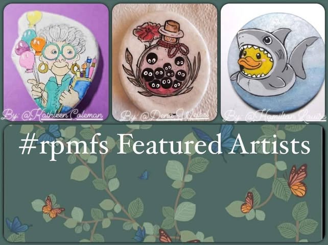Rock Painting & Making friends (#rpmfs)