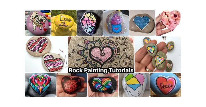Rock Painting Tutorials