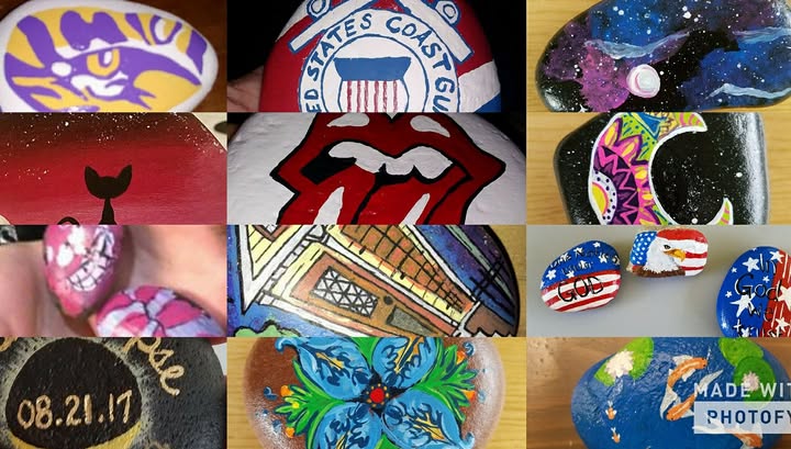 Slidell Louisiana Painted Rocks! #spr