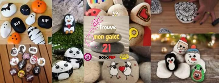 Trouve mon galet 21