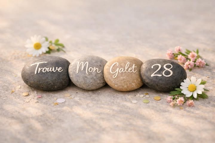 Trouve mon galet 28