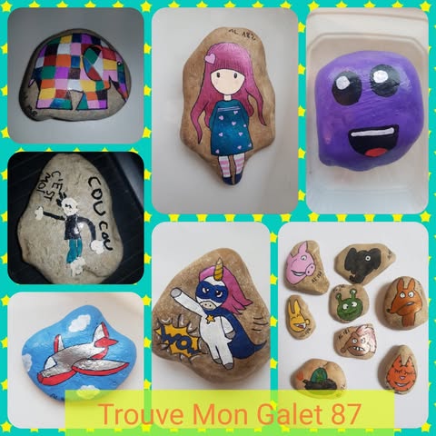 Trouve mon galet 87
