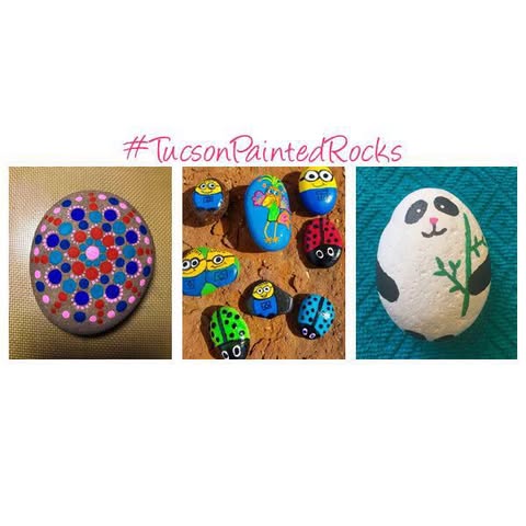 TUCSON PAINTED ROCKS (#TucsonPaintedRocks)